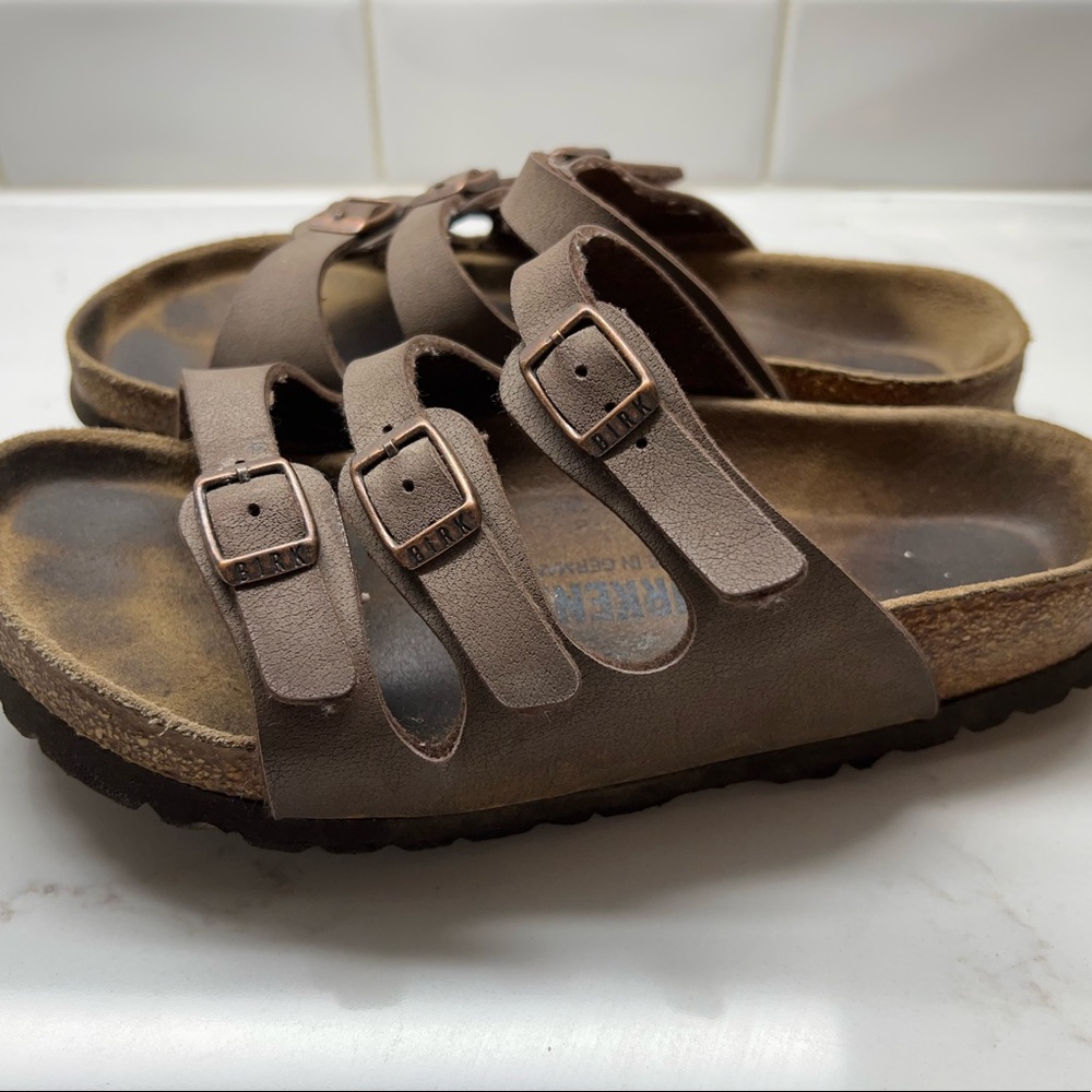 Birkenstock Florida soft slide sandal mocha 36